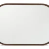 Ashern Wall Mirror Walnut