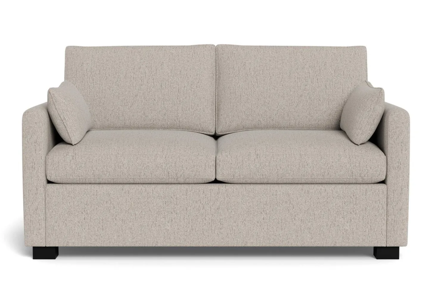 Azure Custom Apartment Sofa with Double Bed