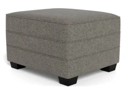 Azure Custom Ottoman 28x24&rdquo;