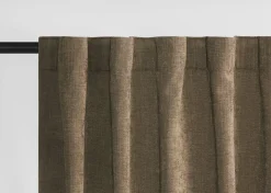 Bailey Curtain Panel 96" Mushroom