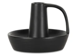 Barnaby Candle Holder Black