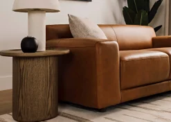 Beau Leather Sofa -Leo Tan