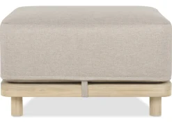Belize Outdoor Ottoman -Sand