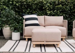 Belize Outdoor Ottoman -Sand