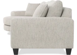 Bronx Round Sofa Chaise LCF -Fairfax Almond