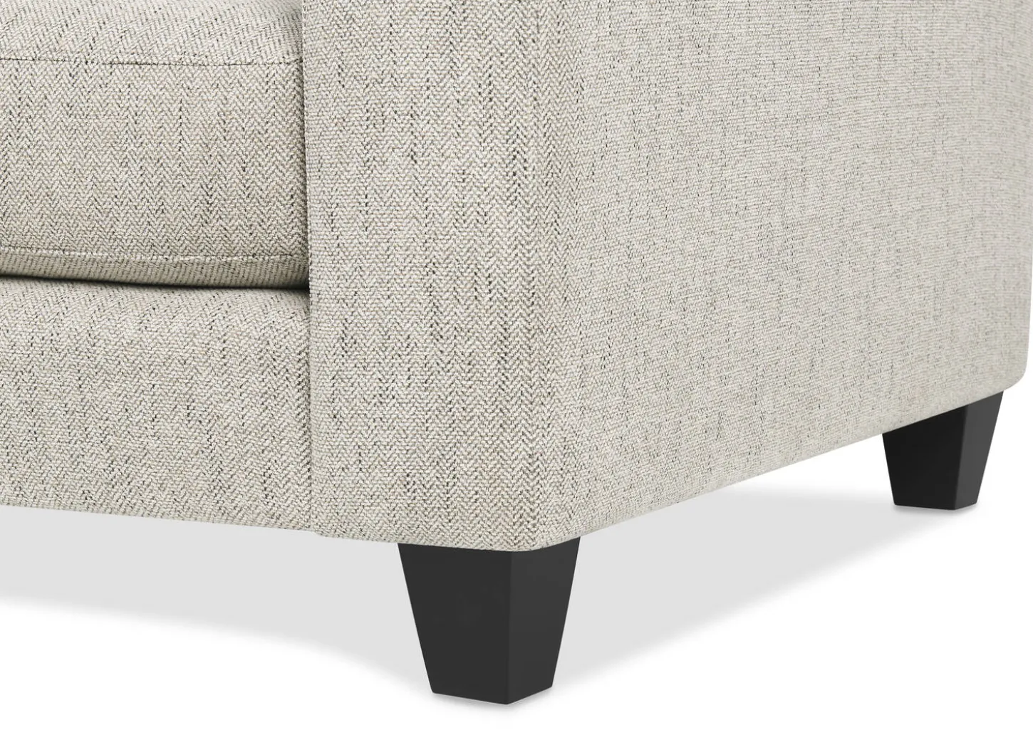 Bronx Round Sofa Chaise LCF -Fairfax Almond