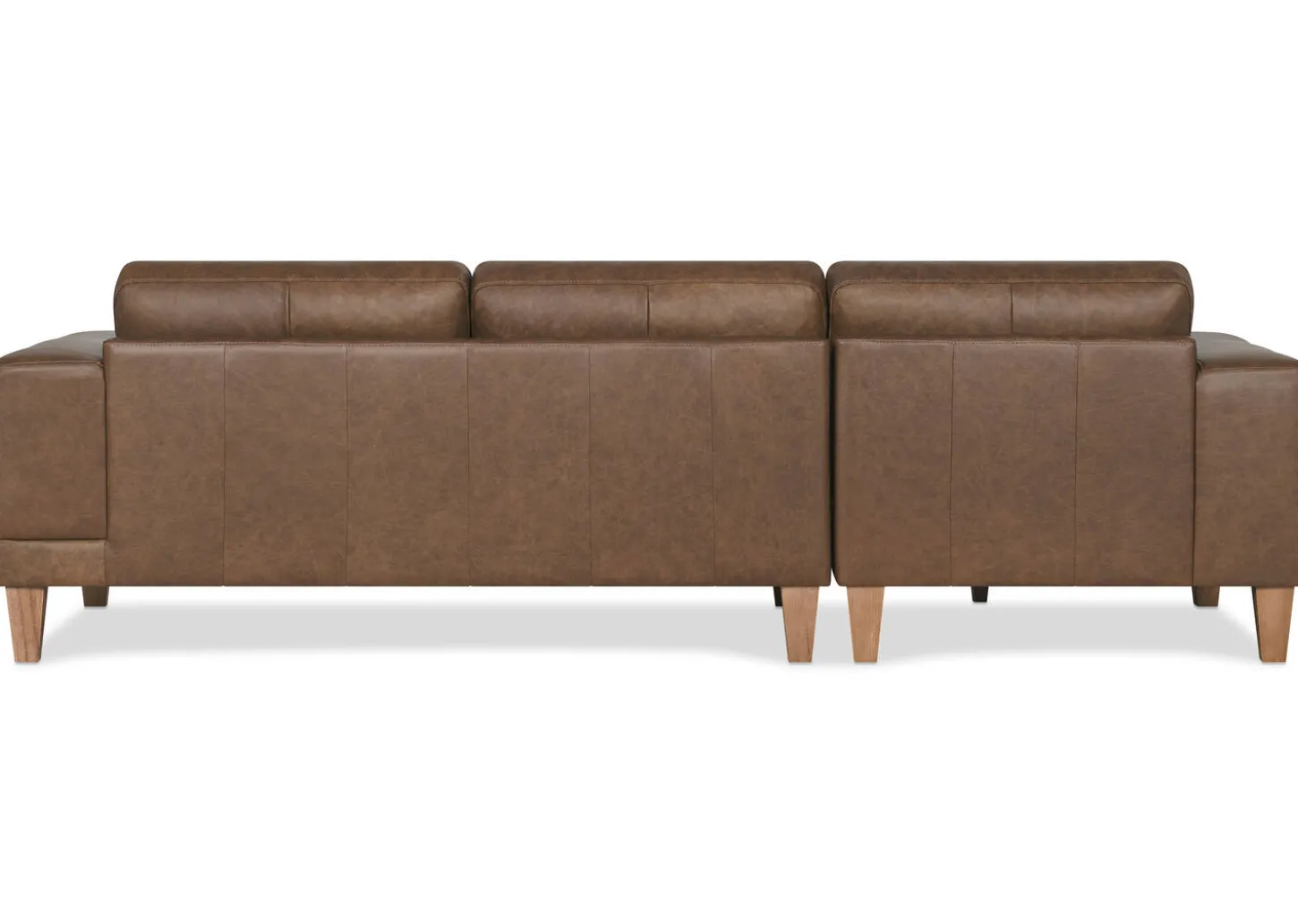 Carson Leather Sofa Chaise