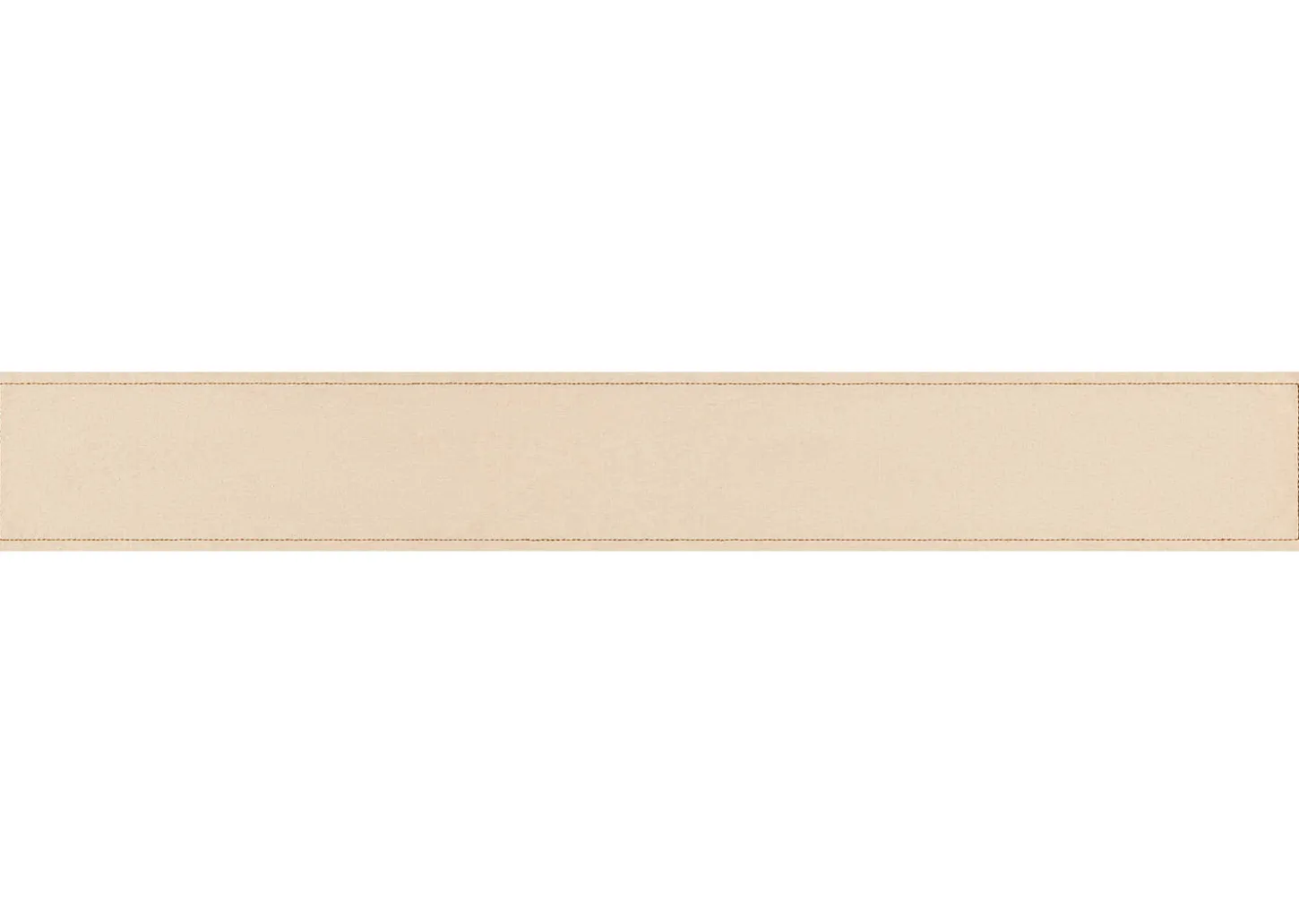 Crinkle Stitched Table Runner Natural