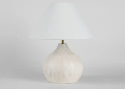 Darla Table Lamp White