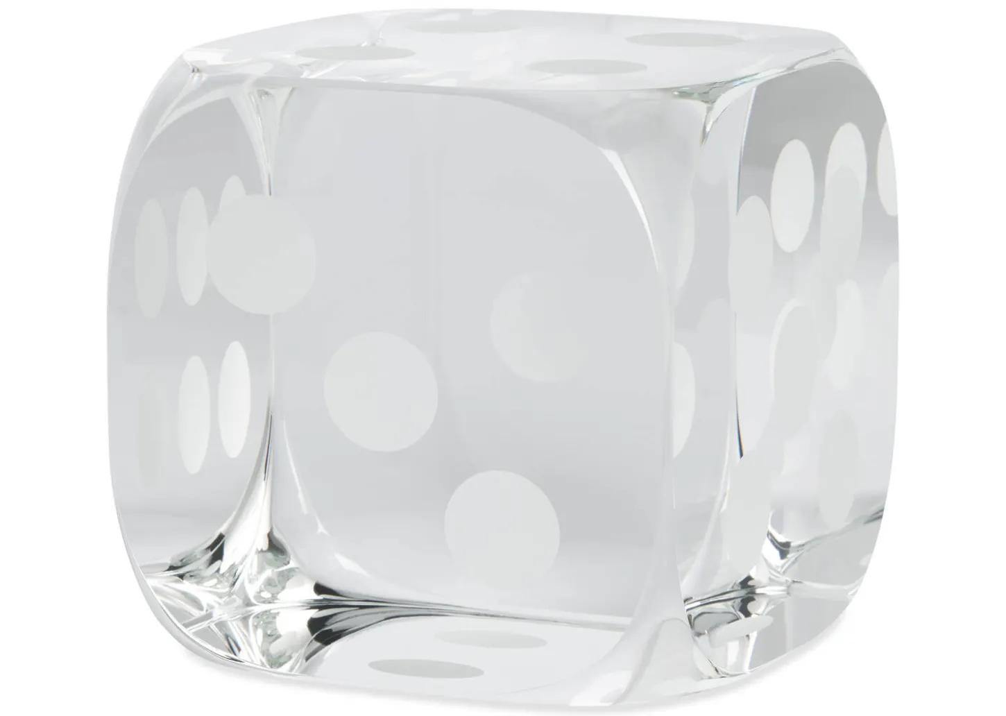 Dice Decor Clear