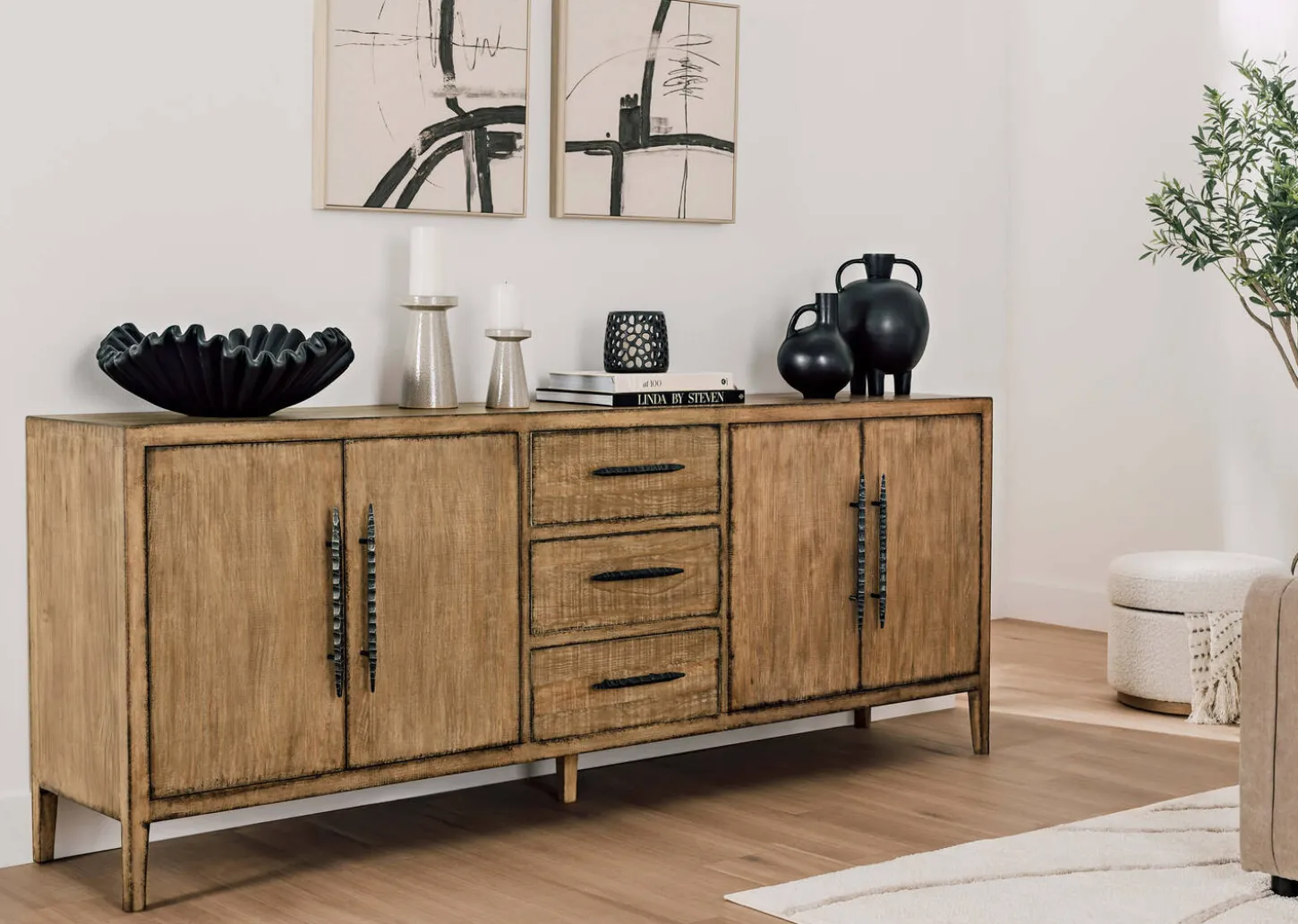Dumonet Reclaimed Wood Sideboard -Hughes Ale