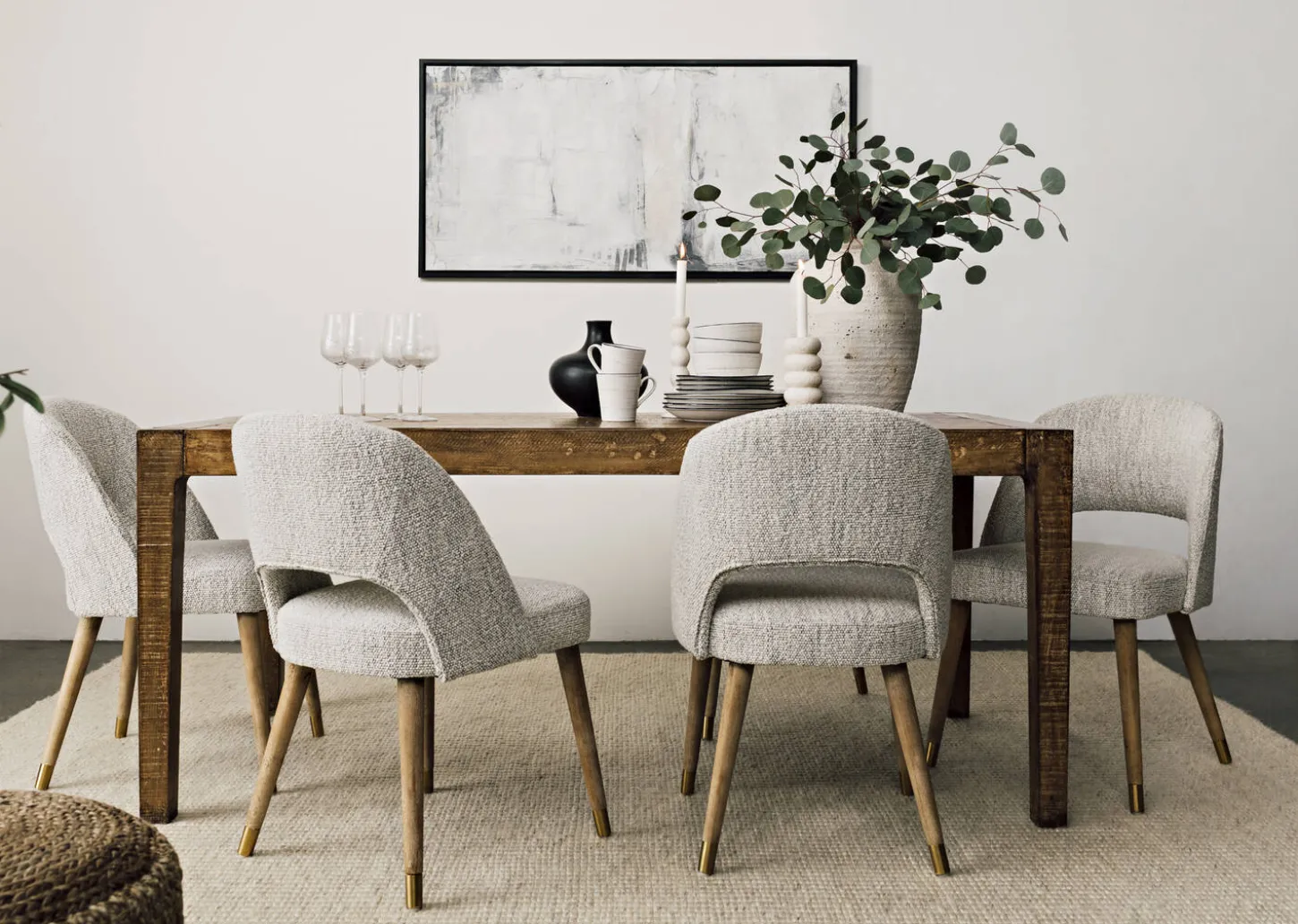Dundas Reclaimed Wood Dining Table (71")