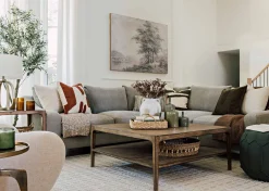 Dundas Reclaimed Wood Square Coffee Table -Hughes Ale