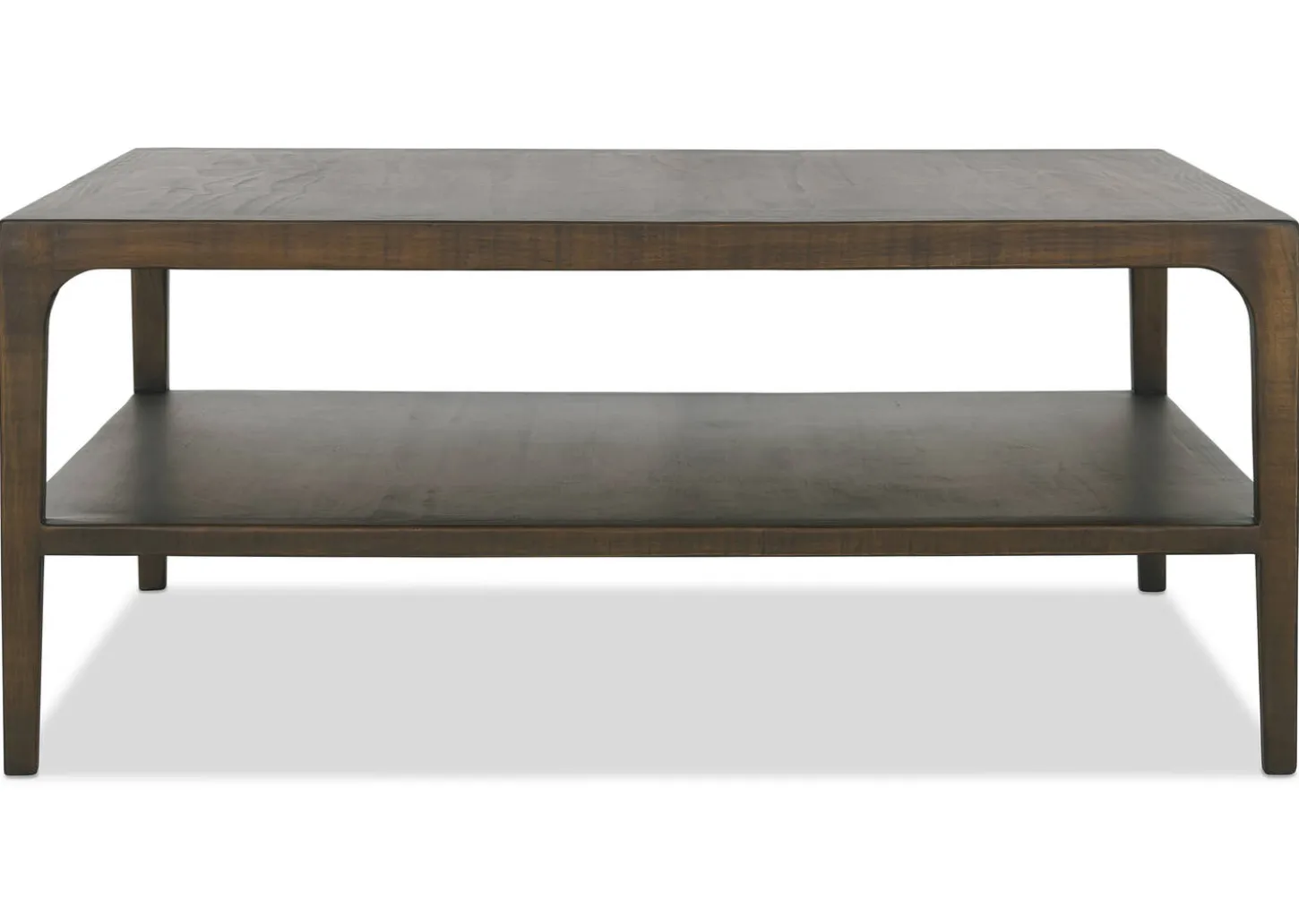 Dundas Reclaimed Wood Square Coffee Table -Hughes Umber