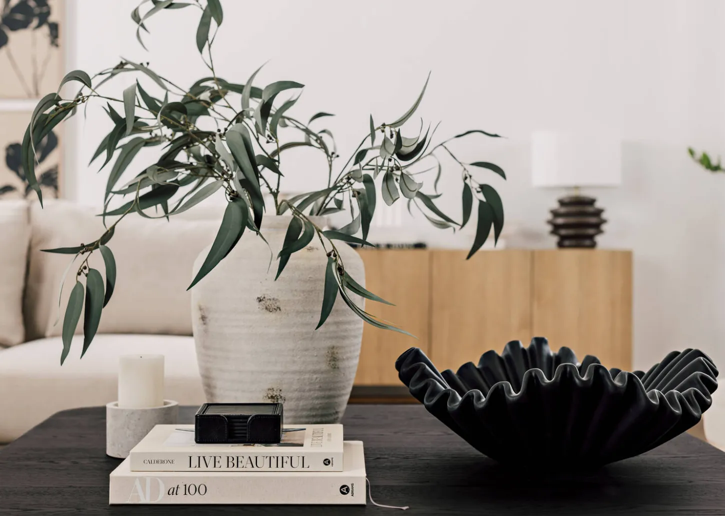 Elliana Decor Bowl Black