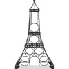 Emily Eiffel Tower Wine Rack Black