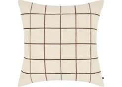 Eyre Cotton Plaid Pillow 20x20 Iv/Multi
