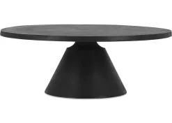 Gershwin Recycled Metal Round Coffee Table