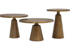 Gershwin Recycled Metal Side Table 20"