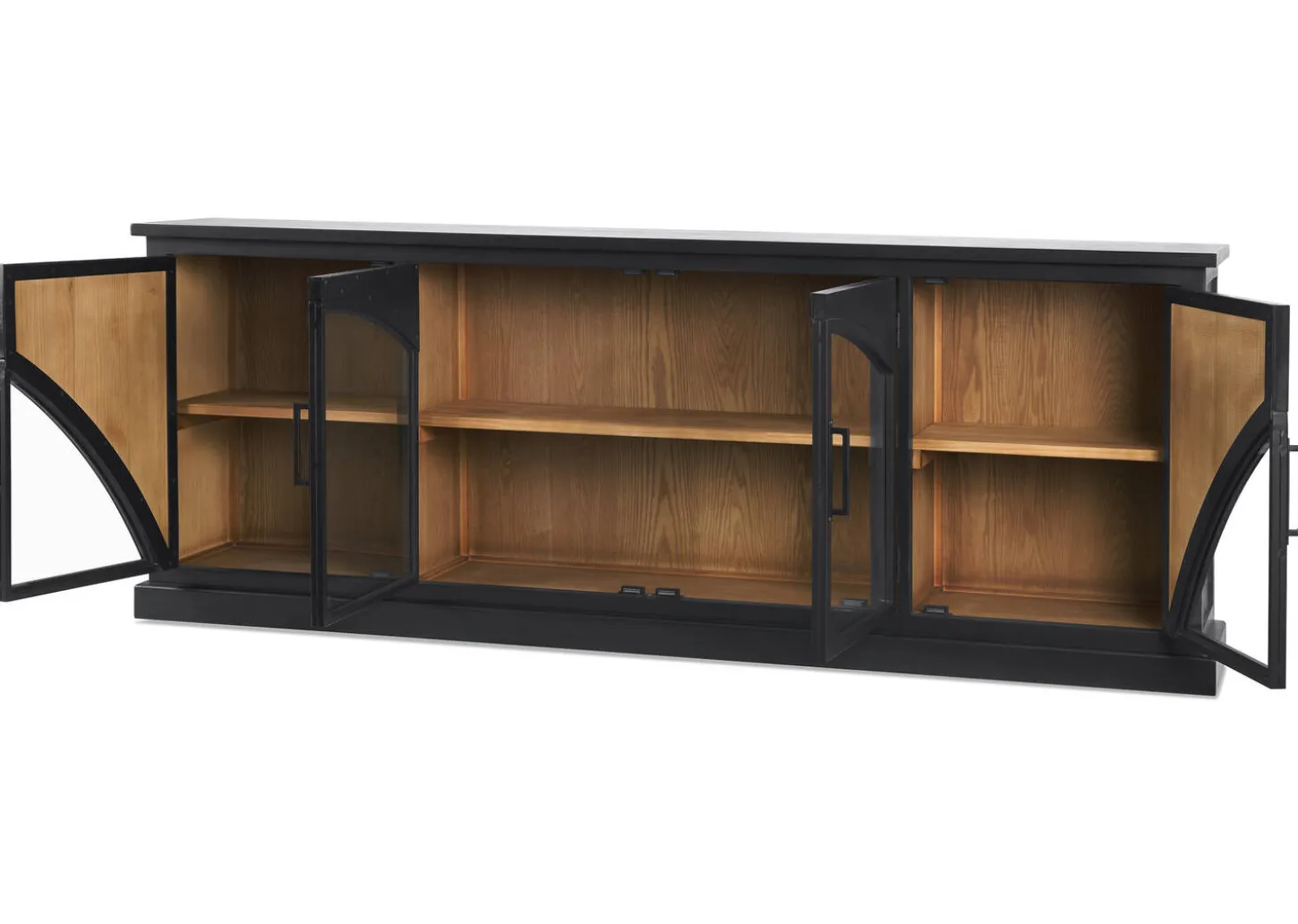 Grantham Reclaimed Wood Sideboard -Mannor Black