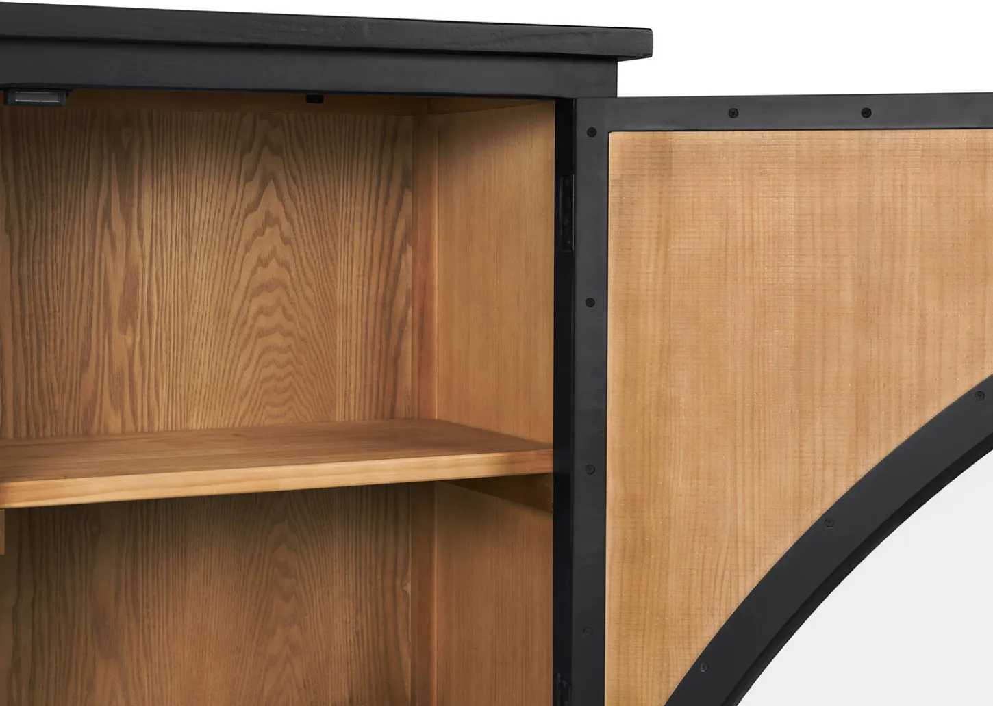 Grantham Reclaimed Wood Sideboard -Mannor Black