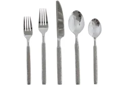Hammered 5-Piece Cutlery Set