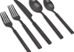 Hammered 5-Piece Cutlery Set