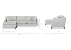 Hensley Custom Sofa Chaise
