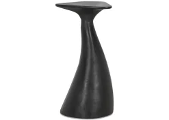Higgins Recycled Metal Accent Table Short -Bronze