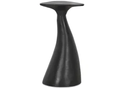 Higgins Recycled Metal Accent Table Short -Bronze