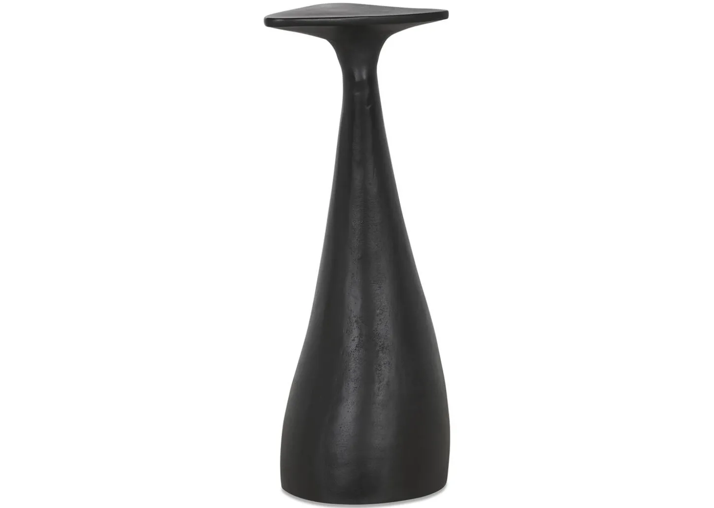 Higgins Recycled Metal Accent Table Tall -Bronze