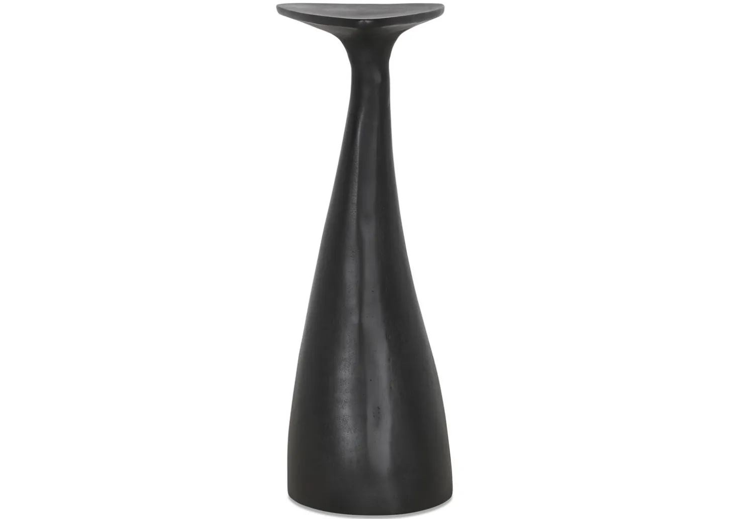 Higgins Recycled Metal Accent Table Tall -Bronze