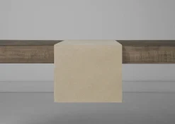 Hydrangea Table Runner Natural/Sand
