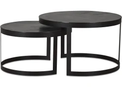 Irwin Recycled Metal Nesting Coffee Table Set