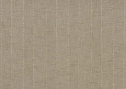 Ivan Striped Sheer Curtain Panel 96" Mushroom
