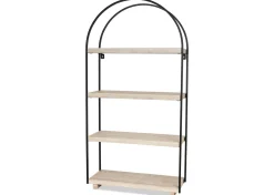 Kamari Reclaimed Wood Bookshelf -Tauno Oat