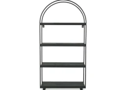 Kamari Reclaimed Wood Bookshelf -Virtuo Caviar