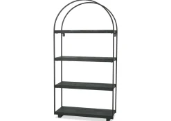 Kamari Reclaimed Wood Bookshelf -Virtuo Caviar