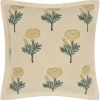 Kavi Floral Pillow 20x20 Ivory/Multi