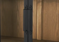 Lilibet Reclaimed Wood Cabinet -Mannor Black