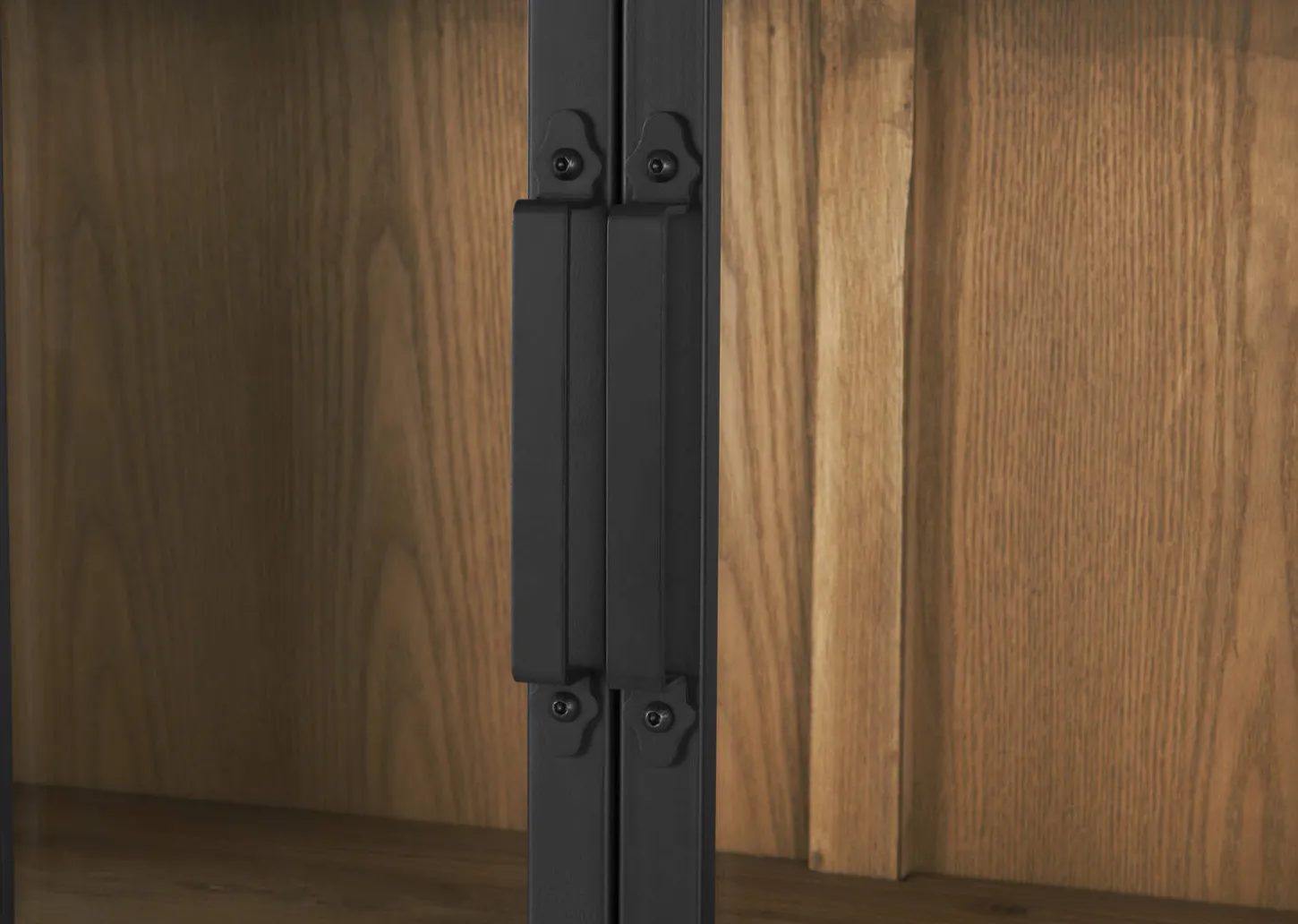 Lilibet Reclaimed Wood Cabinet -Mannor Black