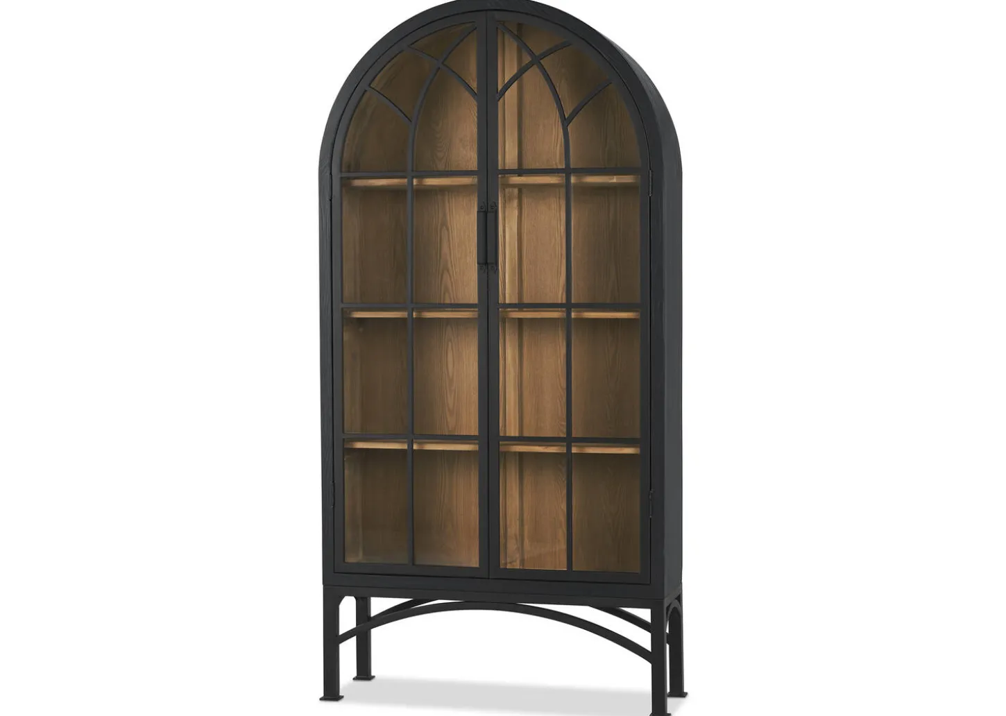 Lilibet Reclaimed Wood Cabinet -Mannor Black