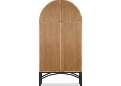 Lilibet Reclaimed Wood Cabinet -Mannor Black