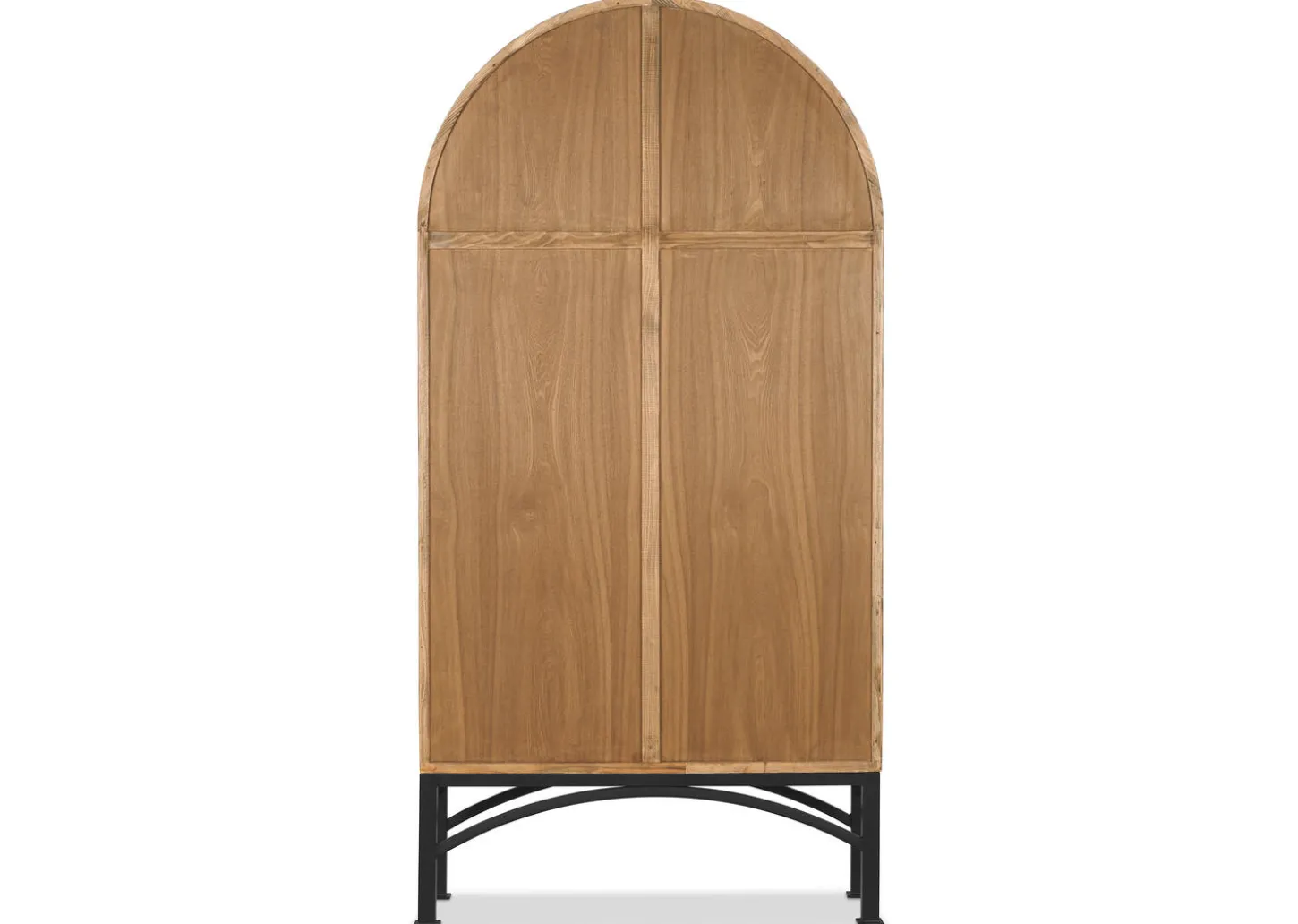 Lilibet Reclaimed Wood Cabinet -Mannor Black