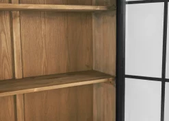 Lilibet Reclaimed Wood Cabinet -Mannor Black