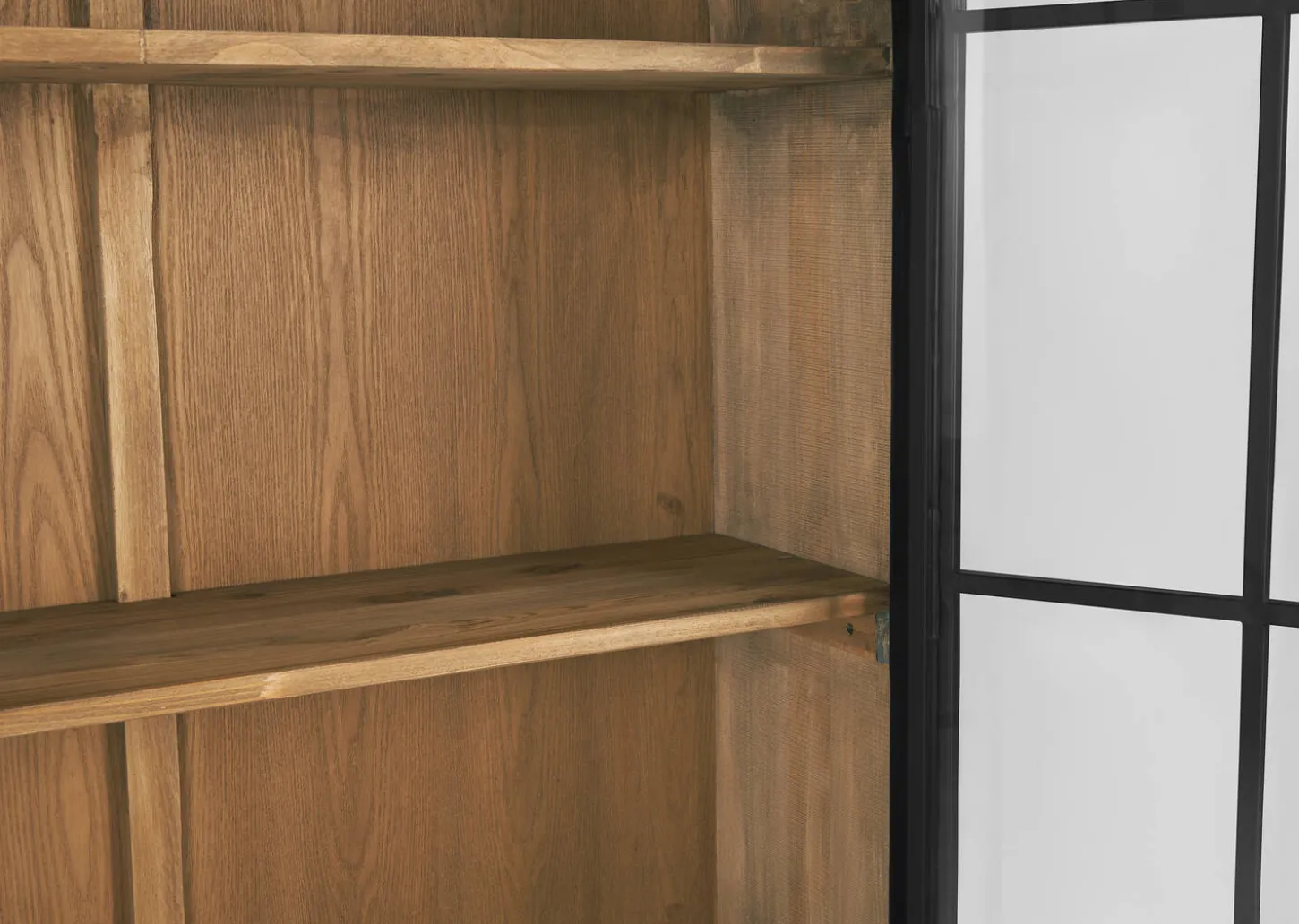 Lilibet Reclaimed Wood Cabinet -Mannor Black