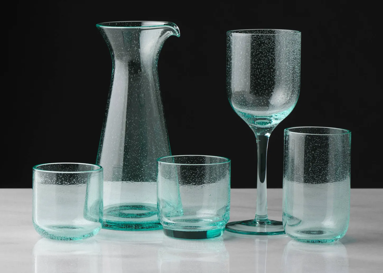 Luisa Old Fashioned Glass Green