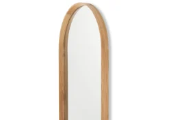 Magda Oak Leaner Mirror Arch