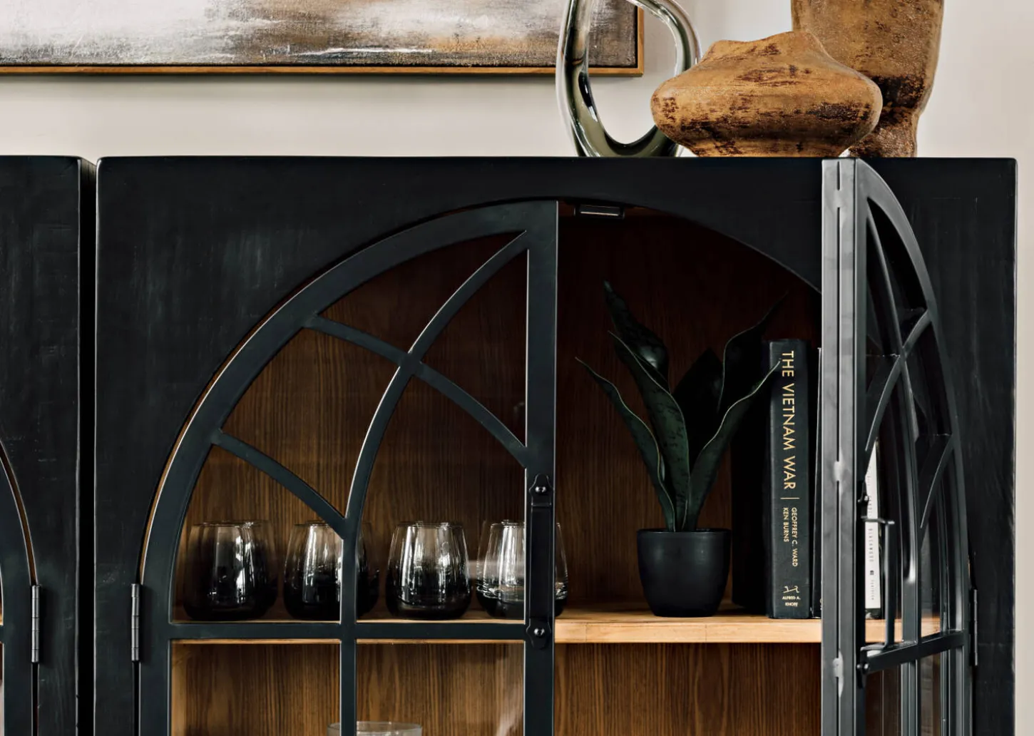 Margot Reclaimed Wood Cabinet