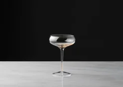 Maris Coupe Glass Clear/Amber